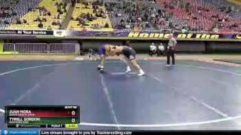 285 lbs Quarterfinal - Juan Mora, North Dakota State vs Tyrell Gordon, Northern Iowa