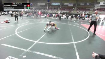 81 lbs Quarterfinal - Jaegers Salcedo, Unattached vs Beau Beltran, Neco Ninjas