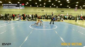 46 lbs Consi Of 4 - Braxton Shackelford, Prime 9U vs Michael Cawthorne, Team Danger 9U