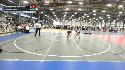 90 lbs Semifinal - Christopher Nemcovic, GA vs Georgie Dipsey, NJ