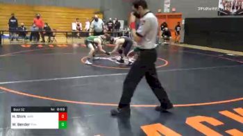 126 lbs Consolation - Hayden Shirk, James Buchanan vs Wyatt Bender, Trinity