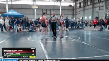 95 lbs Champ. Round 2 - Paloma Parr-Coffin, Unaffiliated Girls vs Caydence Aagard, 208 Badgers