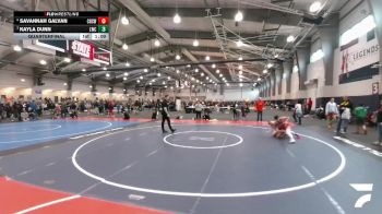 132 lbs Quarterfinal - Kayla Dunn, Labyrinth Wrestling Club vs Savannah Galvan, Caprock High School Wrestling