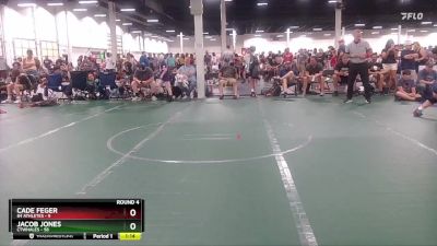 140 lbs Round 4 (6 Team) - Jacob Jones, CTWHALES vs Cade Feger, 84 Athletes