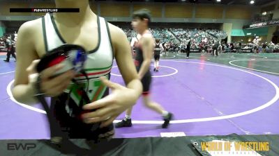 67 lbs Semifinal - Logan Vallalla, Mat Assassins vs Waylon Manderscheid, Legacy Elite Wrestling Club