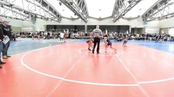 90 lbs Rr Rnd 5 - Madeline Puleo, Bayside Baddies - Girls vs Riley Jones, MGW Glitter & Grit - Girls