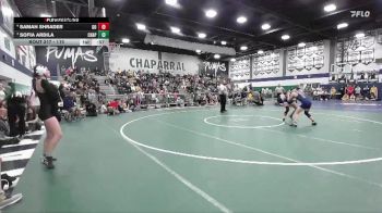 115 lbs Cons. Semi - Samah Shrader, Great Oak vs Sofia Ardila, Chaparral