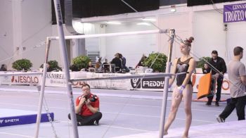 Grace McCallum(USA) Bar Routine, Training Day 2 - 2018 City of Jesolo Trophy