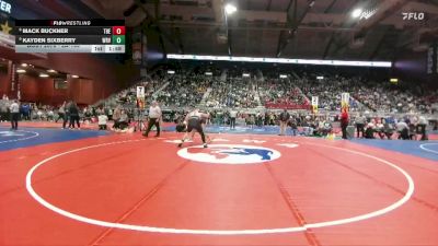 2A-190 lbs Champ. Round 1 - Kayden Sixberry, Wind River vs Mack Buckner, Thermopolis