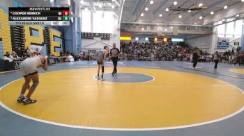 113 lbs 7th Place Match - Cooper Kerrick, Woodbridge H S vs Alexander Vasquez, Salesianum
