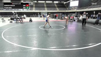160 lbs 3rd Place - Jamison Devlin, Harrison Township vs Tyler King, Middle Township