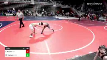 113 lbs Quarterfinal - Cash Burke, High Plains Thunder vs Maddax Mahlum, Rustler WC