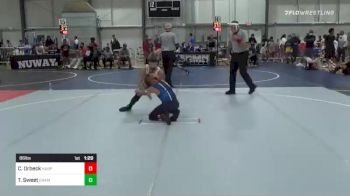 86 lbs Rr Rnd 3 - Cody Orbeck, Harper Creek Wrestling vs Tyler Sweet, Champ Academy