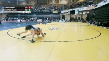 174 lbs Champ. Round 2 - Jory Garrett, Carl Albert State vs Houston Frank, Fort Hays State