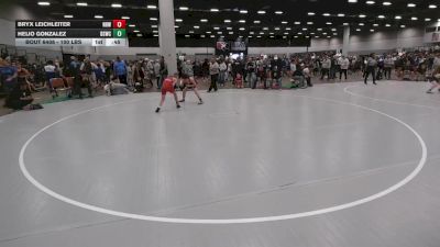 100 lbs Cons. Rd Of 32 - Bryx Leichleiter, Nebraska Boyz Wrestling vs Helio Gonzalez, Dead Shot Wrestling Club