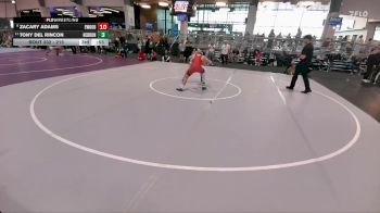 140 lbs Quarterfinal - Johnny Venegas, El Paso Enforcers Wrestling Club vs Tucker Teague, Amped Wrestling Club