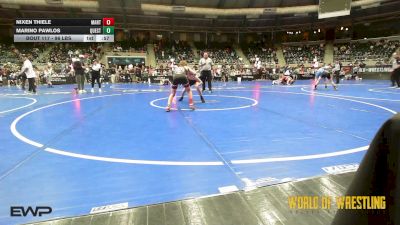 96 lbs Consi Of 16 #2 - Nixen Thiele, MANTANONA-TC vs Marino Pawlos, Quest School Of Wrestling