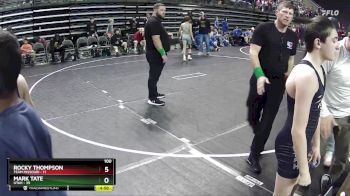 100 lbs Finals (8 Team) - Rocky Thompson, Team Missouri vs Mark Tate, Utah