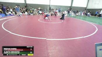 135 lbs Cons. Round 2 - EliBeth Cervantes, FordDynastyWrestlingClub vs Reghan Harris, Alaska Battle Cats Wrestling Club