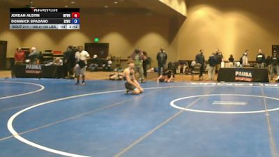 150.5-158 lbs Champ. Round 2 - Jordan Austin, Myland Wrestling vs Dominick Spadaro, South Side Wrestling Club