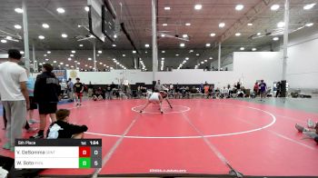 108 lbs 5th Place - Vincent DeSomma, GT Final Purge vs Wiliam Soto, Revival Irish