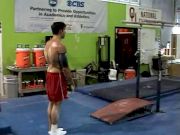 Chris Brooks Parallel Bars Routine