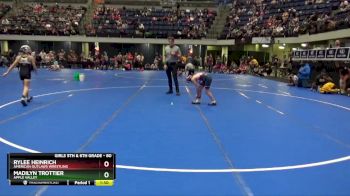 80 lbs Round 1 - Madilyn Trottier, Apple Valley vs Rylee Heinrich, American Outlaws Wrestling