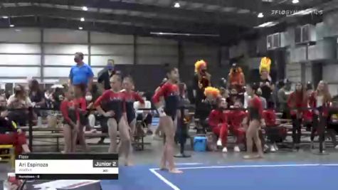 Ari Espinoza - Floor, Wildfire - 2021 Region 1 Women's Championships