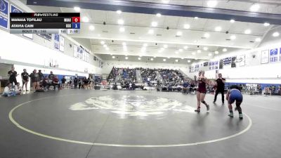 145 lbs Champ. Round 2 - Atavia Cain, Colby Community College vs Manaia Tofilau, Mt. San Antonio College