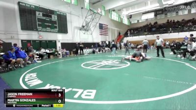 285 lbs Quarterfinal - Martin Gonzales, Western vs Jason Freeman, Chaffey