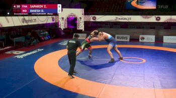 125 kg Bronze - Dinesh Dinesh, IND vs Zyyamuhammet Saparov, TKM