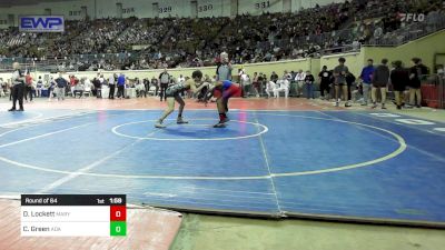 108 lbs Round Of 64 - Demico Lockett, Mary Golda Ross Middle School vs Cade Green, Ada Junior High