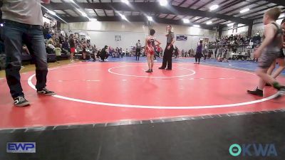 64 lbs Rr Rnd 5 - Camdon Lundholm, Owasso Takedown Club vs Walker Gibbons, Sperry Wrestling Club