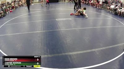 80 lbs Quarterfinals (8 Team) - Zy`ion Martin, Kansas Mamba vs Julian Medina, Illinois Gold