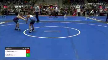 100 lbs Prelims - Jaydis Peterson, Standfast Wrestling vs Kenzi Estrada, Sperry WC