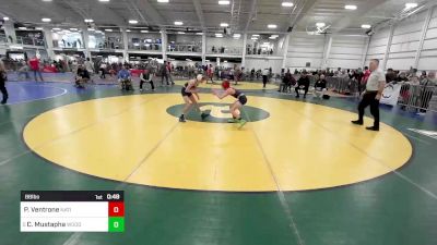 88 lbs Consi Of 16 #2 - Peter Ventrone, Natick vs Chase Mustapha, Woodbury Salem NH