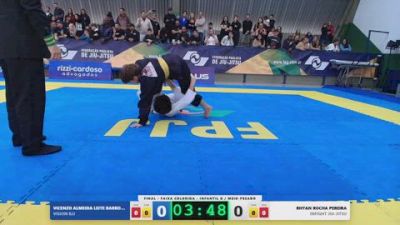 RHYAN ROCHA PEREIRA vs VICENZO ALMEIDA LEITE BARROS CAR 2026 FPJJ Copa Grandes Mestres Etapa 3