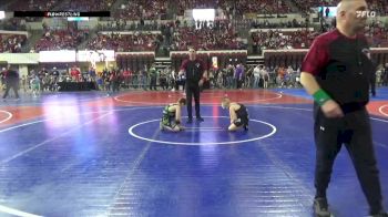 78 lbs Quarterfinal - Dylan Lund, Big Game Wrestling Club MT vs Emery Myers, Stillwater Gladiators