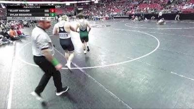 D2-215 lbs Cons. Round 1 - Dylan Beighton, Delavan-Darien vs Elliot Havlish, Osceola