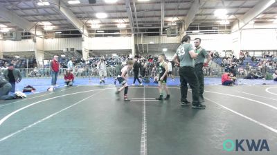 73-76 lbs Quarterfinal - Ty Dennis, Marlow Outlaws vs Logan Forst, Predator Wrestling