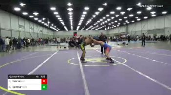 152 lbs Quarterfinal - Hunter Hanna, Ouachita Wrestling Club vs Richard Palomar, Pueblo County