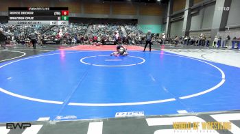 145 lbs Consi Of 32 #1 - Royce Decker, Sanderson Wrestling Academy vs Brayden Cruz, Nevada Elite