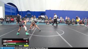 84 lbs Round 6 (10 Team) - Emilio Rodriguez, Medina vs Cory Climer, Forge