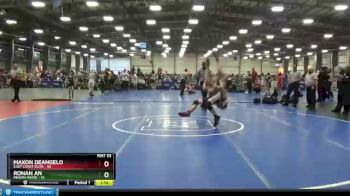 140 lbs Round 5 (6 Team) - Maxon DeAngelo, East Coast Elite vs Ronan An, Minion White