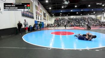 110 Girls Quarterfinal - Julyssa Arce, Brawley vs Keira Grantham, Otay Ranch