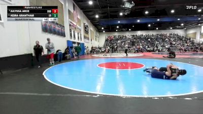 110 Girls Quarterfinal - Julyssa Arce, Brawley vs Keira Grantham, Otay Ranch
