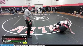 175 lbs Cons. Round 5 - Eliot Dahm, Belleville (EAST) vs Waylon Theobald, HUNTLEY