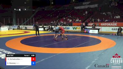 65kg Cons. Semi - Zubail Dzhabrailov, Edmonton WC vs Owen Rooney, Montreal NTC / Loyola HS