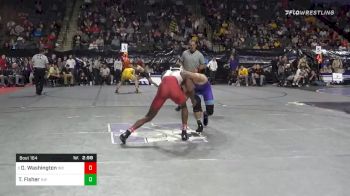 174 lbs Prelims - Donnell Washington, Indiana vs Troy Fisher, Northwestern