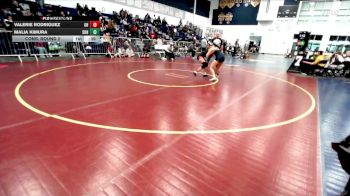 115 lbs Cons. Round 2 - Malia Kimura, Sonora vs Valerie Rodriguez, Oak Hills